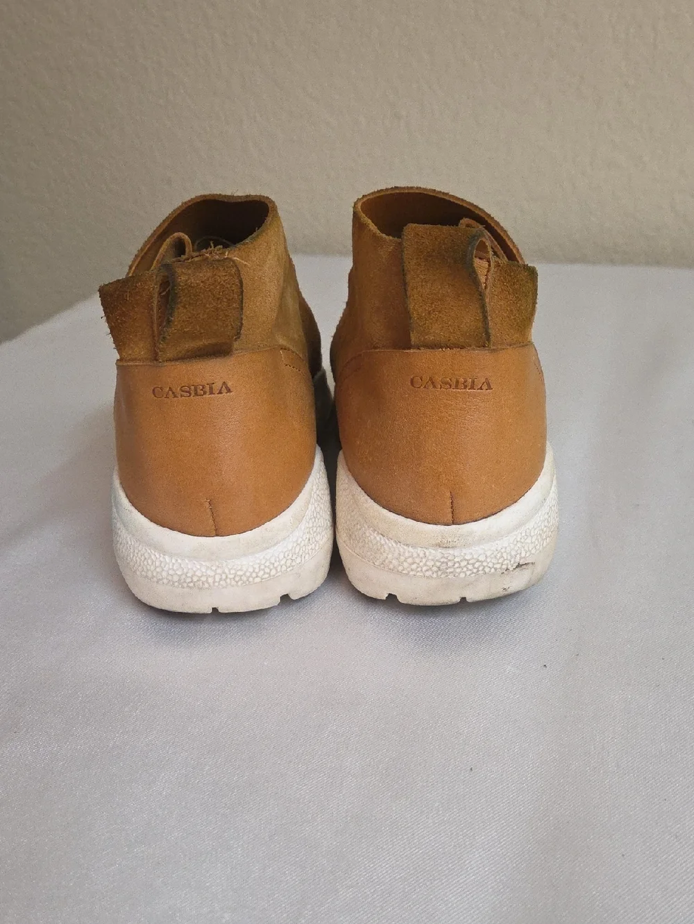 Casbia Italian Leather Mens Shoes Brown Suede Size 43 Contemporary Ultra Luxury